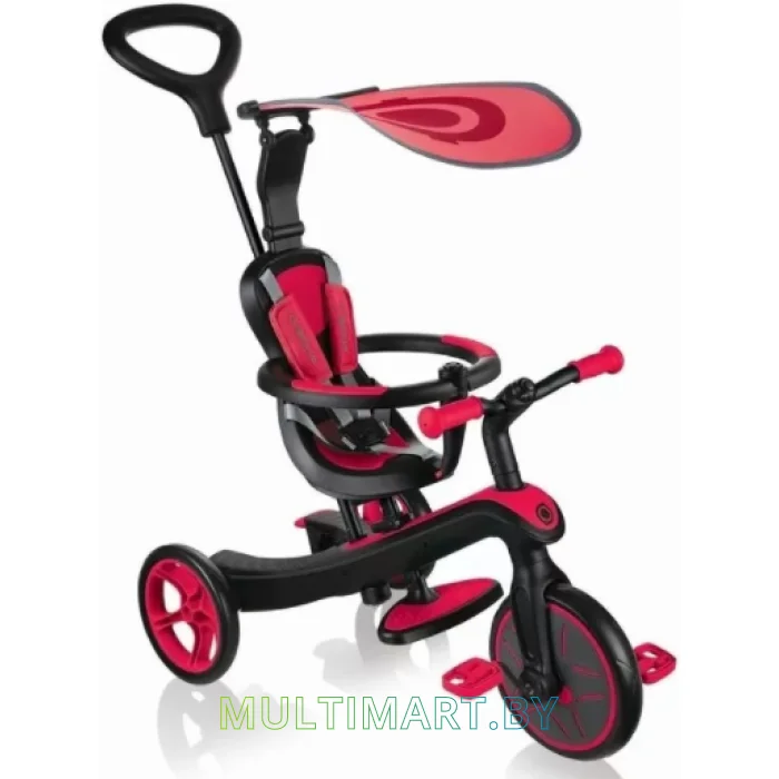 Каталка-велосипед Globber Explorer Trike (красный)